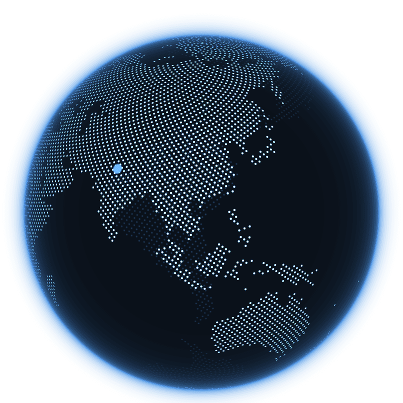Globe visualization