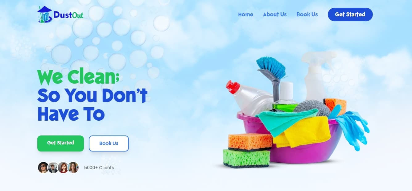 Cleaning Service Website