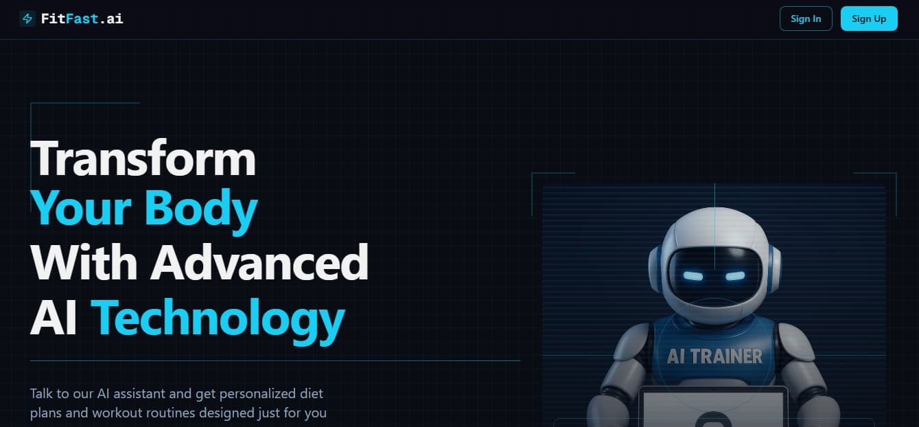FitFast AI application